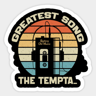 The Temptations Sticker